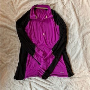 FILA Long Sleeve Workout Top